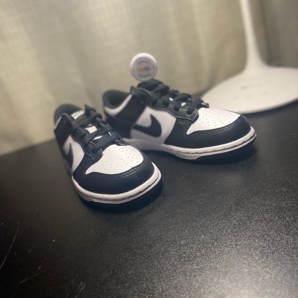 Nike | Shoes | White And Black Nike Dunk Lows Panda Size 3c | Poshmark